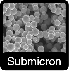 Submicron powder